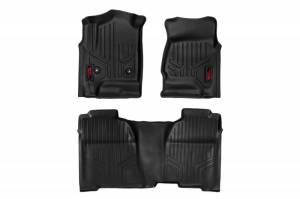 M-21513 | Heavy Duty Floor Mats [Front/Rear] - (15-22 Chevy Colorado / GMC Canyon Crew Cab)