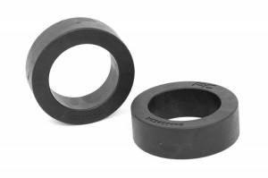 35400 | Rough Country 2 Inch Leveling Lift Kit Strut Preload Spacers For Ram 1500 2/4WD | 2019-2025