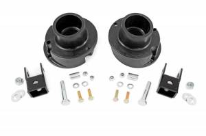 377 | Rough Country 2.5 Inch Coil Spacer Leveling Kit (2014-2024 Ram 2500 4WD | 2013-2024 Ram 3500 4WD)