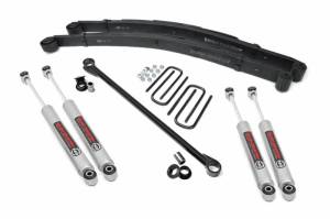 Rough Country - 489.20 | Rough Country 2.5 Inch Ford Leveling Lift Kit w/ Premium N3 Shocks - Image 1