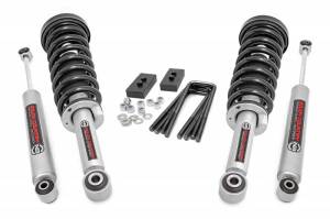 Rough Country - 50004 | Rough Country 2 Inch Lift Kit For Ford F-150 4WD | 2009-2013 | Lifted N3 Struts, Premium N3 Shocks - Image 1