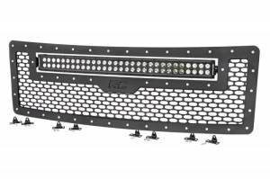Rough Country - 70233 | Ford Mesh Grille w/30in Dual Row Black Series LED (09-14 F-150) - Image 1