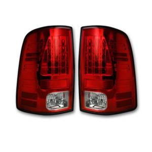 264236RD | LED Tail Lights (Replaces Factory OEM LED Tail Lights ONLY) – Red Lens