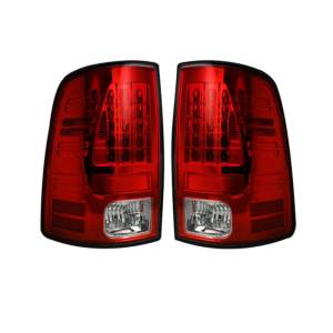 264169RD | LED Tail Lights (Replaces Factory OEM Halogen Tail Lights) – Red Lens