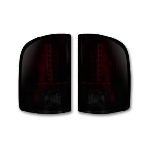 264189RBK | LED Tail Lights - Dark Red Smoked Lens