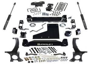 K962 | Superlift 6 inch Suspension Lift Kit with Shadow Shocks (2007-2021 Tundra 4WD)