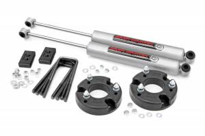 52230 | Rough Country 2 Inch Leveling Kit For Ford F-150 2/4WD | 2009-2020 | Rear Premium N3 Shocks