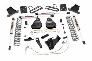 47870 | 4.5 Inch Ford Suspension Lift Kit w/ V2 Monotube Shocks
