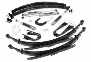 12830 | 6 Inch GM Suspension Lift Kit w/ Premium N3 Shocks (52 Inch Rear Springs)