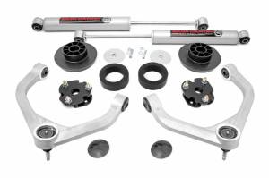 31230 | Rough Country 3 Inch Lift Kit With Upper Control Arms For Ram 1500 (2012-2018) / 1500 Classic (2019-2023) 4WD | No Struts, Premium N3 Shocks