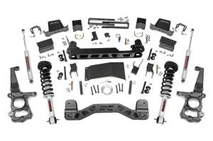 55731 | 6 Inch Ford Suspension Lift Kit w/ Lifted Struts, Premium N3 Shocks
