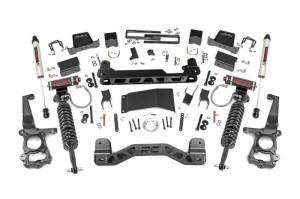 Rough Country - 55757 | 6 Inch Ford Suspension Lift Kit w/ Vertex Coilovers, V2 Monotube Shocks - Image 1