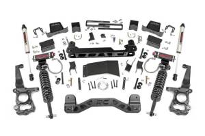 55757 | 6 Inch Ford Suspension Lift Kit w/ Vertex Coilovers, V2 Monotube Shocks