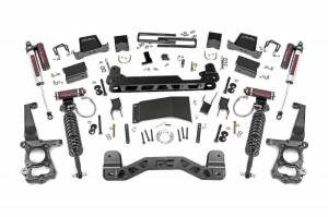 55750 | 6 Inch Ford Suspension Lift Kit w/ Vertex Coilovers, Vertex Resevoir Shocks