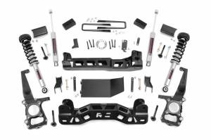59931 | 4 Inch Ford Suspension Lift Kit w/ Lifted Struts, Premium N3 Shocks