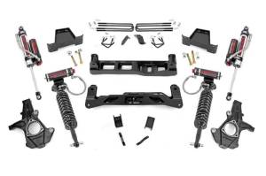 26350 | Rough Country 7.5 Inch Lift Kit For Chevrolet Silverado / GMC Sierra 1500 | 2007-2013 | Vertex Coilovers, Vertex Reservoir Shocks