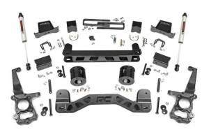 55370 | 6 Inch Ford Suspension Lift Kit w/ V2 Monotube Shocks