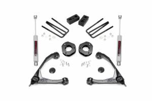 19831 | 3.5 Inch GM Suspension Lift Kit w/ Strut Spacers, Premium N3 Shocks