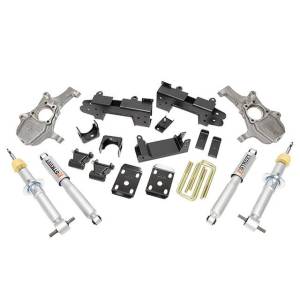 Belltech - 1040SP | Belltech 2 to 4 Inch Front /  6 Inch Rear Complete Lowering Kit with Street Performance Shocks (2019-2023 Silverado/Sierra 1500 2WD) - Image 1