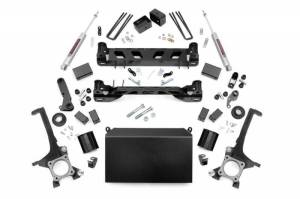 Rough Country - 75430 | Rough Country 6 Inch Lift Kit For Toyota Tundra 2/4WD | 2007-2015 | Strut Spacer, N3 Rear Shocks - Image 1