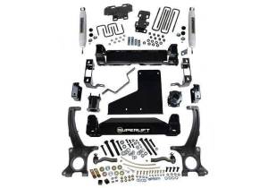 K963F | Superlift 4.5 inch Suspension Lift Kit with Fox 2.0 Shocks (2007-2021 Tundra 4WD)