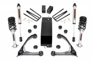 19471 | Rough Country 3.5 Inch Lift Kit With Upper Control Arms Plus N3 Struts and V2 Monotube For Chevrolet Silverado/GMC Sierra 1500 | 2014-2016