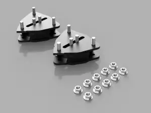 103055 | Traxda 2.0 Inch Front Suspension Leveling Kit (2013-2024 Transit AWD/RWD)