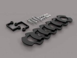 406050 | Traxda 1-2.5 Inch Front Suspension Leveling Kit (2019-2024 Silverado 1500 4WD)
