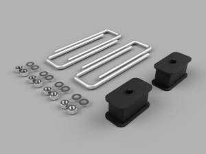 4318 | Traxda 2.0 Inch Rear Block and U Bolt Kit (2015-2022 Colorado Z71)