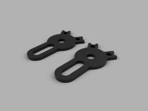406091 | Traxda Front Magnaride Brackets (2019-2023 Sierra 1500 4WD)