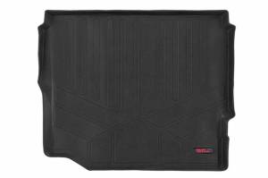 M-6125 | Rough Country Rear Cargo Mat For Jeep Wrangler JL Unlimited 4WD (2018-2024) | Without Factory Subwoofer