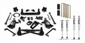 110-P0780 | Cognito 7 Inch Standard Lift Kit with Fox PSMT 2.0 Shocks (2011-2019 Silverado, Sierra 2500 HD, 3500 HD 2WD/4WD Stabilitrak)