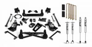 110-P0780 | Cognito 7-Inch Standard Lift Kit with Fox PSMT 2.0 Shocks (2011-2019 Silverado, Sierra 2500 HD, 3500 HD 2WD/4WD Stabilitrak)