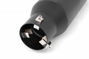 Rough Country - 96004 | Rough Country Exhaust Tip For 2.5-3 Inch Pipe With RC Logo | Black - Image 2