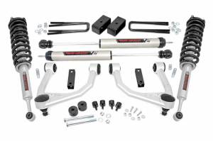 76871 | 3.5 Inch Toyota Bolt on Lift Kit w/ Lifted Struts, V2 Monotube Shocks