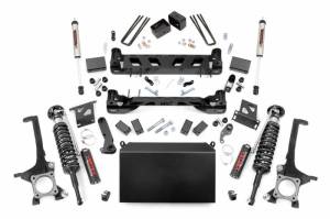 Rough Country - 75457 | Rough Country 6 Inch Lift Kit For Toyota Tundra 2/4WD | 2007-2015 | Vertex Coilovers, V2 Rear Shocks - Image 1