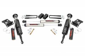 74557 | Rough Country 3 Inch Lift Kit For Toyota Tacoma 2/4WD | 2005-2023 | Vertex Coilovers With V2 Rear Shocks