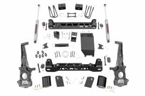 50530 | Rough Country 6 Inch Lift Kit For Ford Ranger 4WD | 2019-2023 | No Struts, Aluminum Knuckle