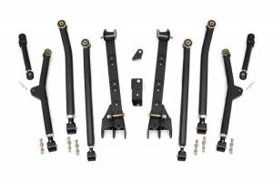 63800U | Rough Country Long Arm Upgrade Kit For Jeep Wrangler Unlimited 4WD (2004-2006) | 4-6 Inch Lift