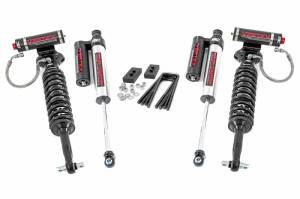 56950 | Rough Country 2 Inch Lift Kit With Vertex Coilovers And Reservoir Shocks For Ford F-150 2/4WD | 2014-2020
