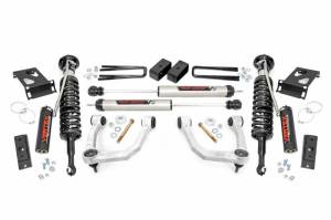74257 | Rough Country 3.5 Inch Lift Kit With Upper Control Arms For Toyota Tacoma 2/4WD | 2005-2023 | Front Vertex Adjustable Coilovers, Rear V2 Monotube Shocks