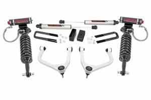 29557 | Rough Country 3.5 Inch Lift Kit With Aluminum Control Arms Vertex Coilovers / V2 Rear Shocks (2019-2024 Silverado 1500 2WD/4WD | Multi Leaf Springs)