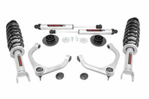 31271 | Rough Country 3 Inch Lift Kit With Upper Control Arms For Ram 1500 (2012-2018) / 1500 Classic (2019-2023) 4WD | Lifted N3 Struts, V2 Monotube Shocks