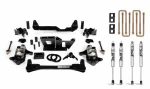 110-P0785 | Cognito 4 Inch Standard Lift Kit With Fox PS 2.0 IFP Shocks (2001-2010 Silverado, Sierra 2500 HD, 3500 HD 2WD/4WD)