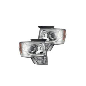 264273CL | Projector Headlights in Clear/Chrome