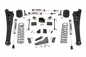 36770 | 5in Dodge Suspension Lift Kit | Coil Springs | Radius Arms andamp; V2 Shocks (14-18 Ram 2500 4WD | Diesel)