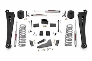 37370 | 5in Dodge Suspension Lift Kit | Coil Springs | Radius Arms andamp; V2 Shocks (14-18 Ram 2500 4WD | Gas)