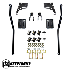 Kryptonite - KRTB10 | Kryptonite Death Grip Full Floating Traction Bar Kit (2001-2010 GM 2500 HD, 3500 HD) - Image 1