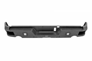 10755 | Rough Country Rear Bumper With Black Series LED Flush Mount Lights For Ram 1500/1500 TRX | 2019-2023