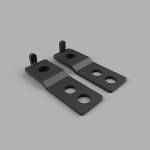 108095 | Traxda Brake Line Relocation Brackets (2017-2022 F250 Super Duty 4WD, 2017-2022 F350 Super Duty 4WD)